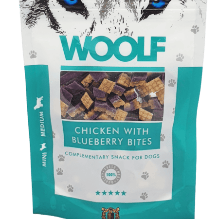 Woolf Chicken with Blueberry Bites